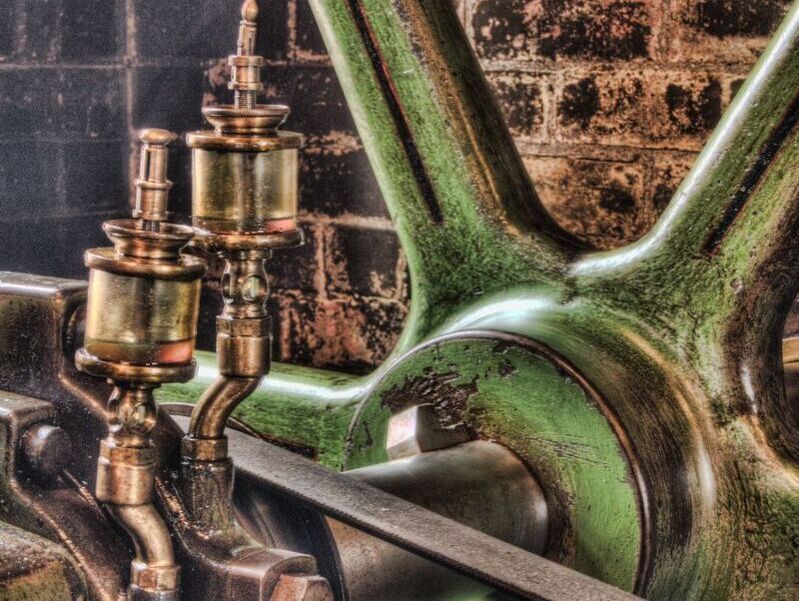 steam engine oil drip feed