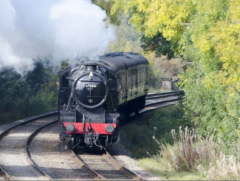 steam loco 48624