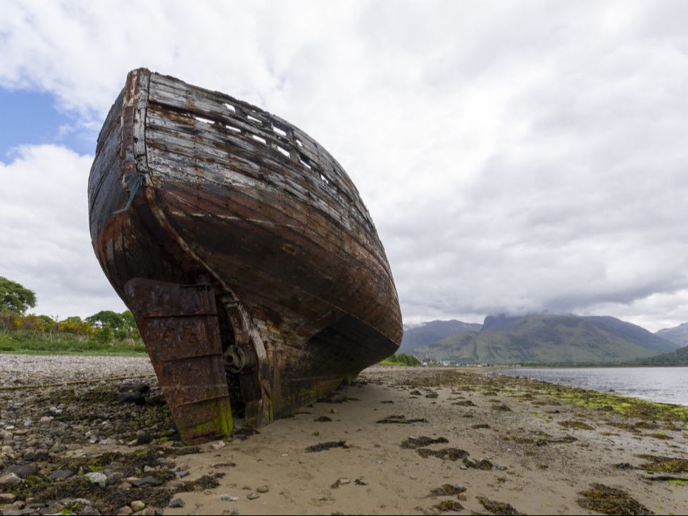 Corpach wreck