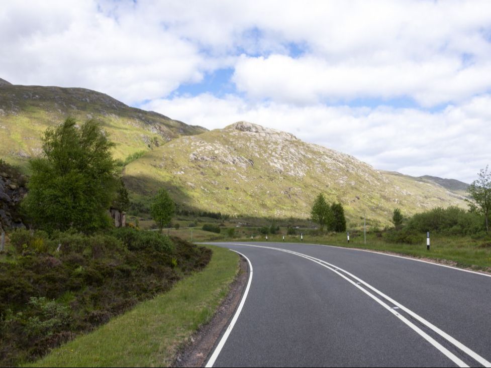 Scottish Highland Road