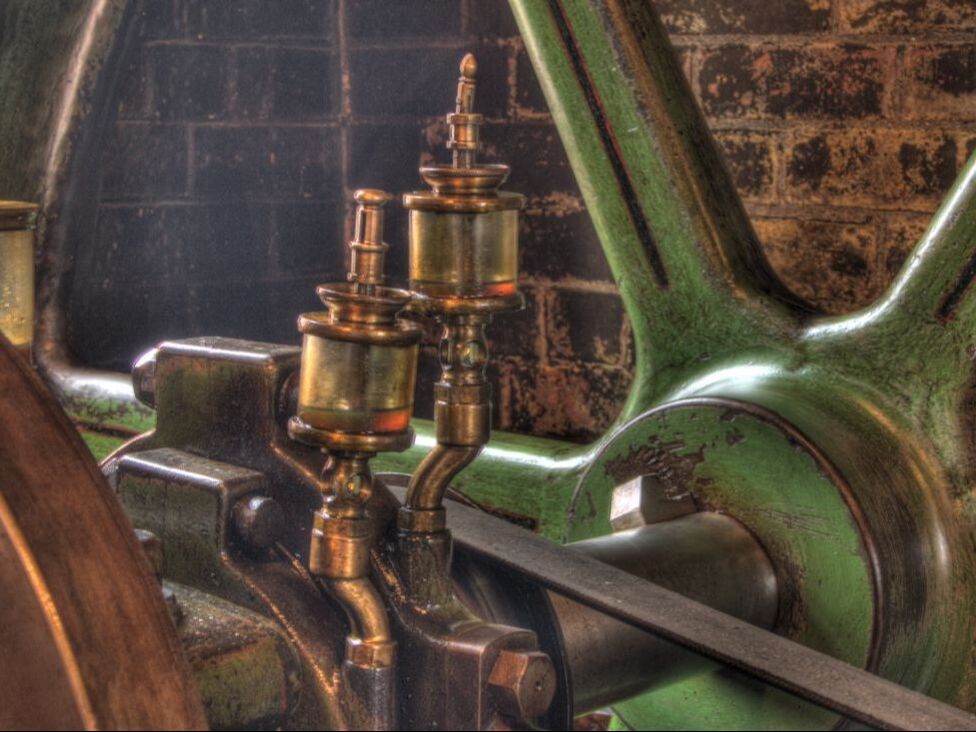 steam engine oil drip feed