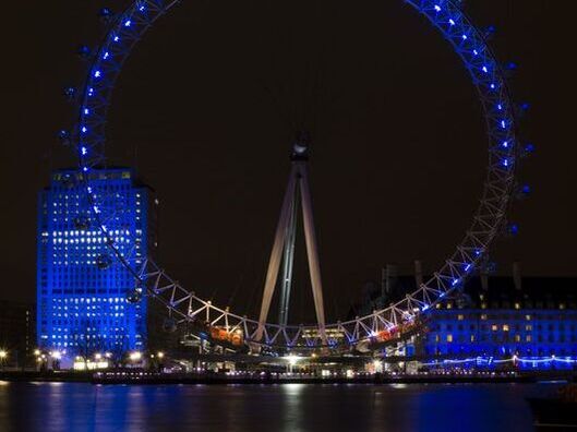 London Eye by night