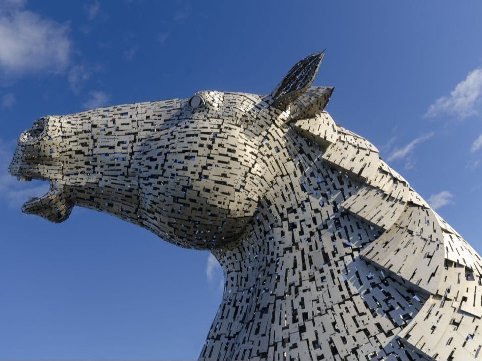 Kelpies sculpture, Falkirk Scotland