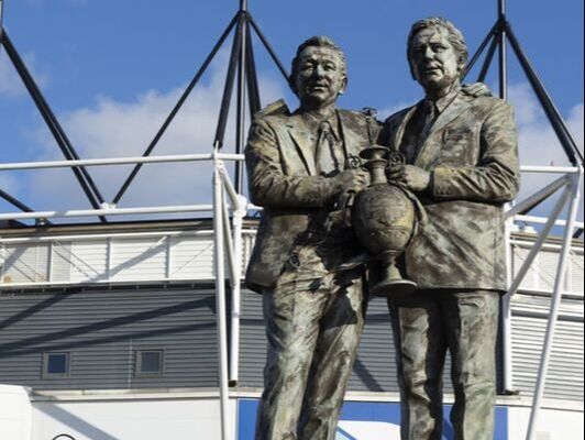 Brian Clough & Peter Taylor statue