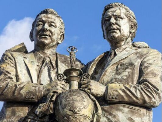 Clough & Taylor statue Derby